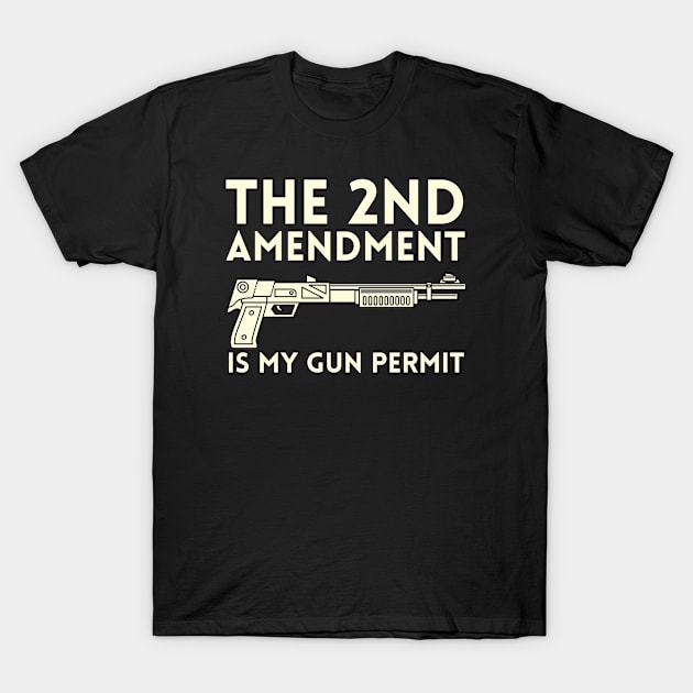 Second Amendment T-Shirt by François Belchior